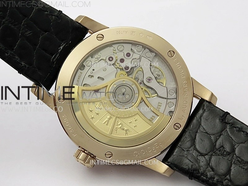 Code 11.59 RG 15210 APSF 1:1 Best Edition Black Dial on Black Leather Strap SA4302 Super Clone